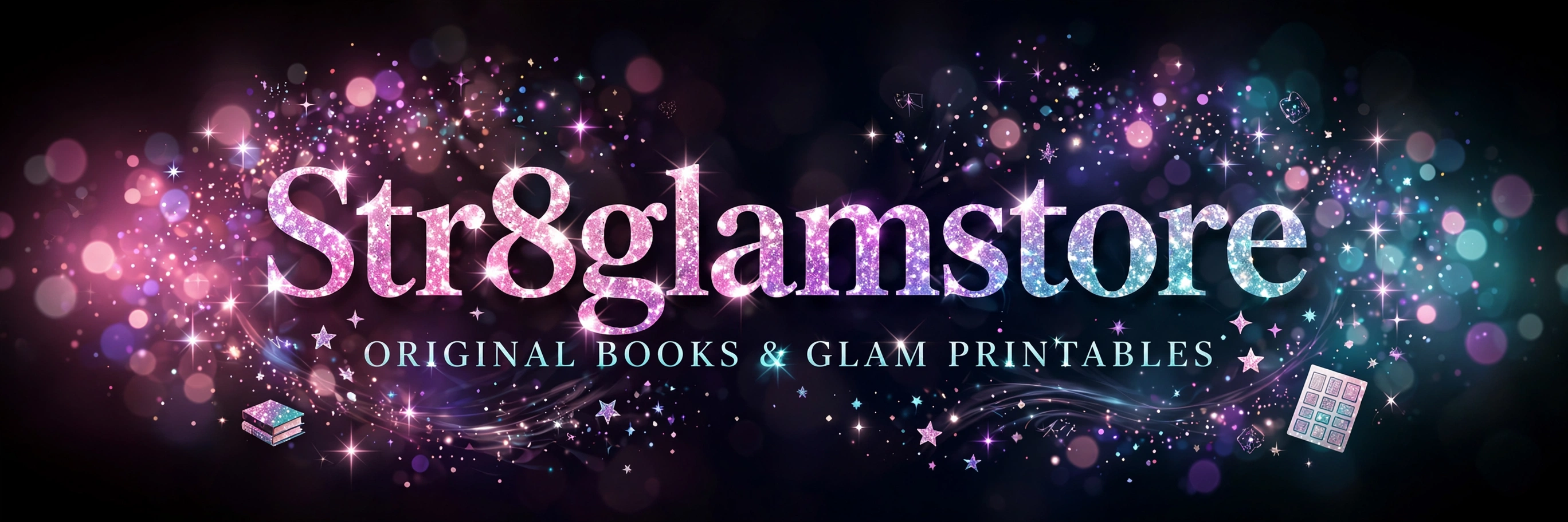 Str8glamstore — original books and glam printables